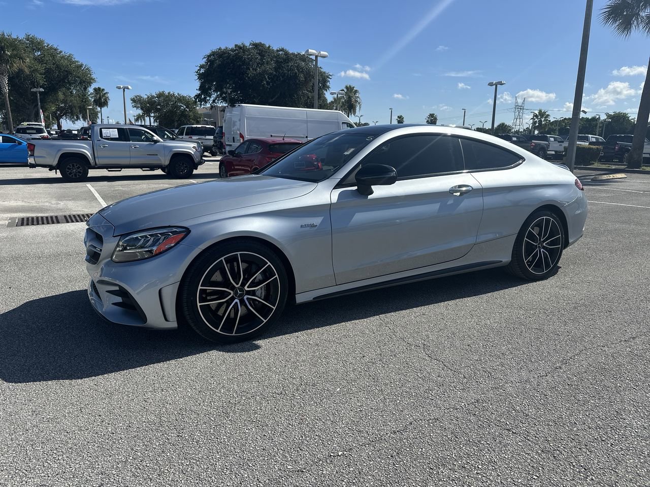 Used 2023 Mercedes-Benz C-Class Coupe AMG C43 with VIN W1KWJ6EB3PG120287 for sale in Orlando, FL