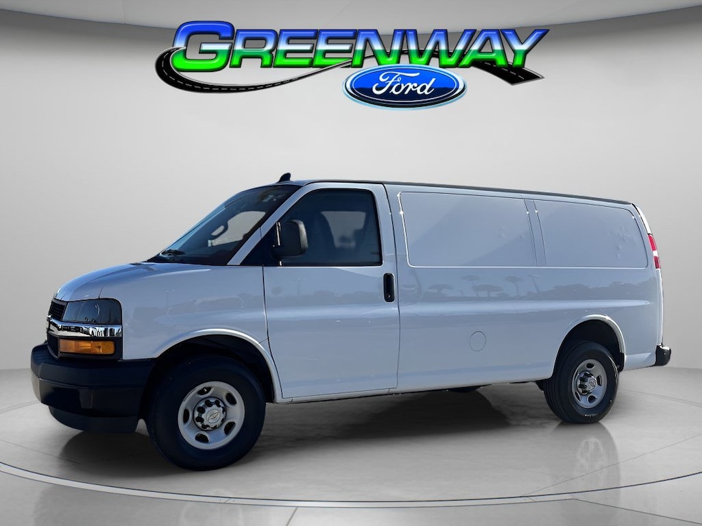 Used 2024 Chevrolet Express Cargo Van Work Van Full-size Cargo Van