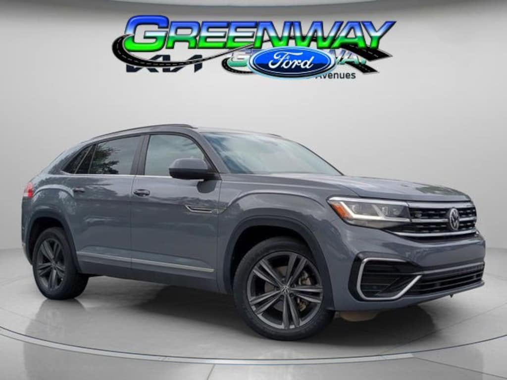 Used 2021 Volkswagen Atlas Cross Sport 3.6L V6 SE w/Technology R-Line Sport Utility