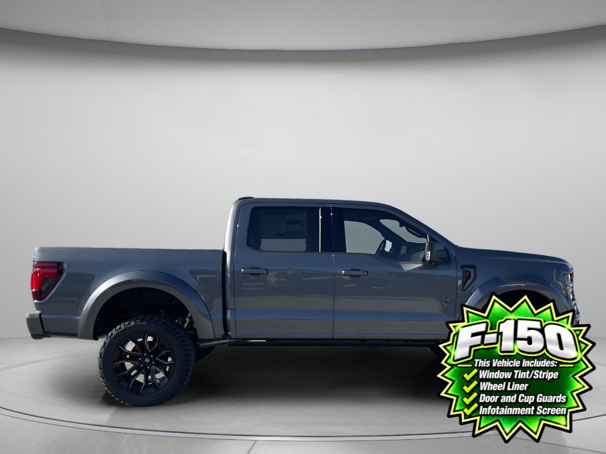 New 2026 Ford F-150 Black Widow Lift Crew Cab Pickup