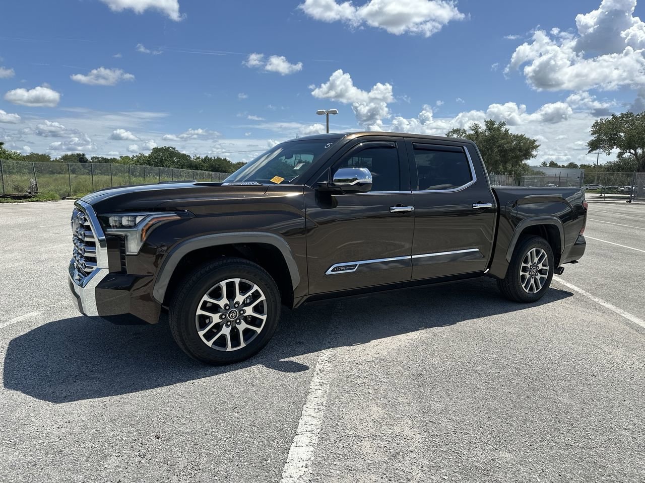 Used 2022 Toyota Tundra 1794 Edition with VIN 5TFMC5DB9NX004127 for sale in Orlando, FL