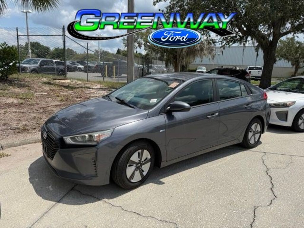 Used 2018 Hyundai IONIQ Hybrid Blue Hatchback