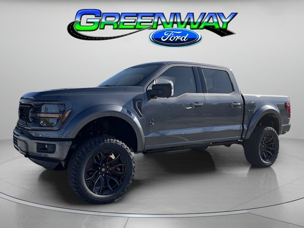 New 2026 Ford F-150 Black Widow Lift Crew Cab Pickup