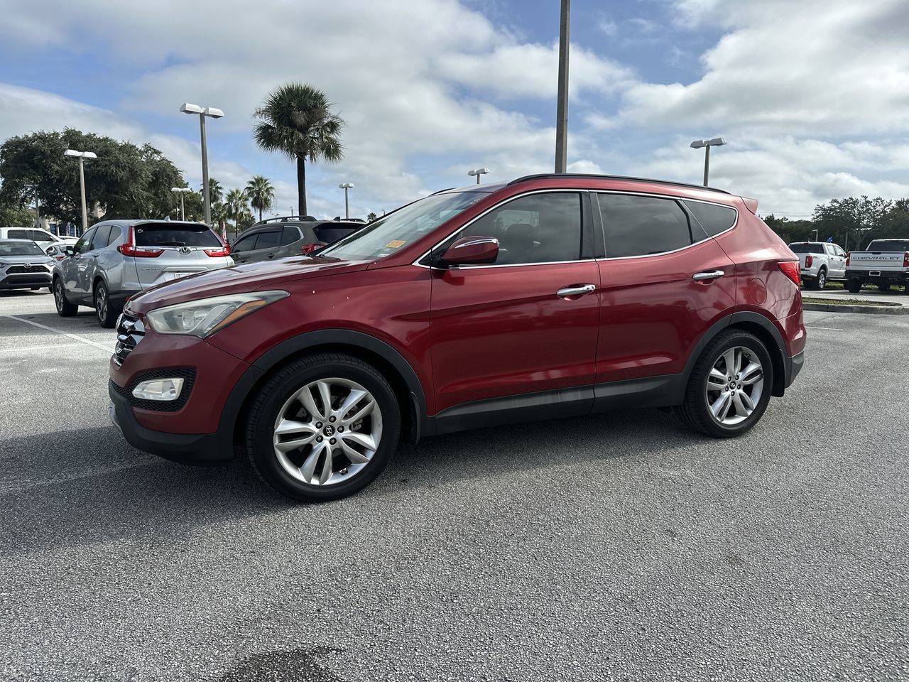 Used 2013 Hyundai Santa Fe Sport 2.0T with VIN 5XYZU3LA3DG070853 for sale in Orlando, FL