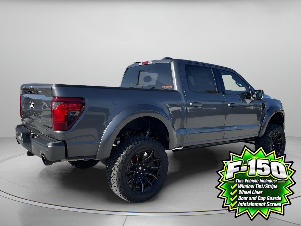 New 2026 Ford F-150 Black Widow Lift Crew Cab Pickup