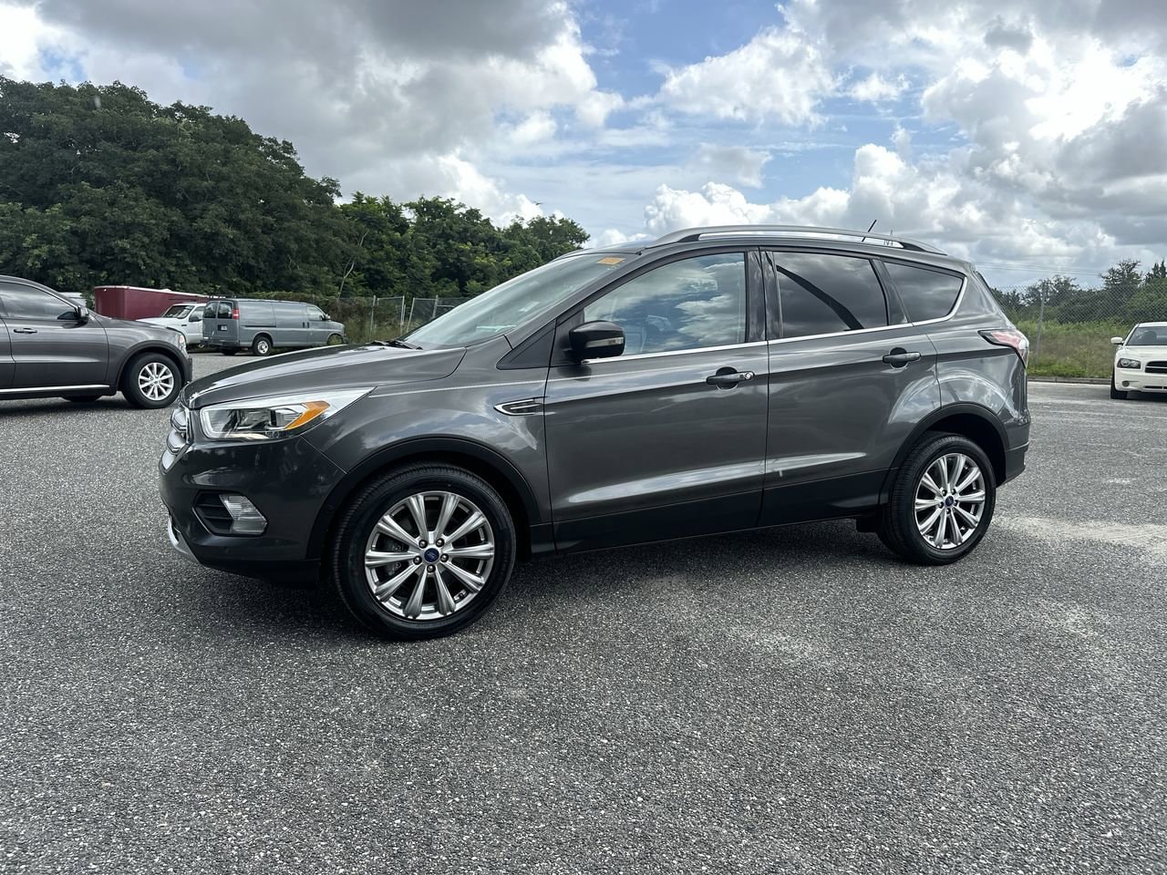 Certified 2018 Ford Escape Titanium with VIN 1FMCU0J92JUA02207 for sale in Orlando, FL