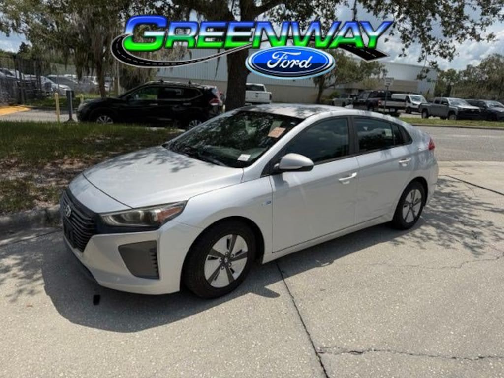 Used 2018 Hyundai IONIQ Hybrid Blue Hatchback