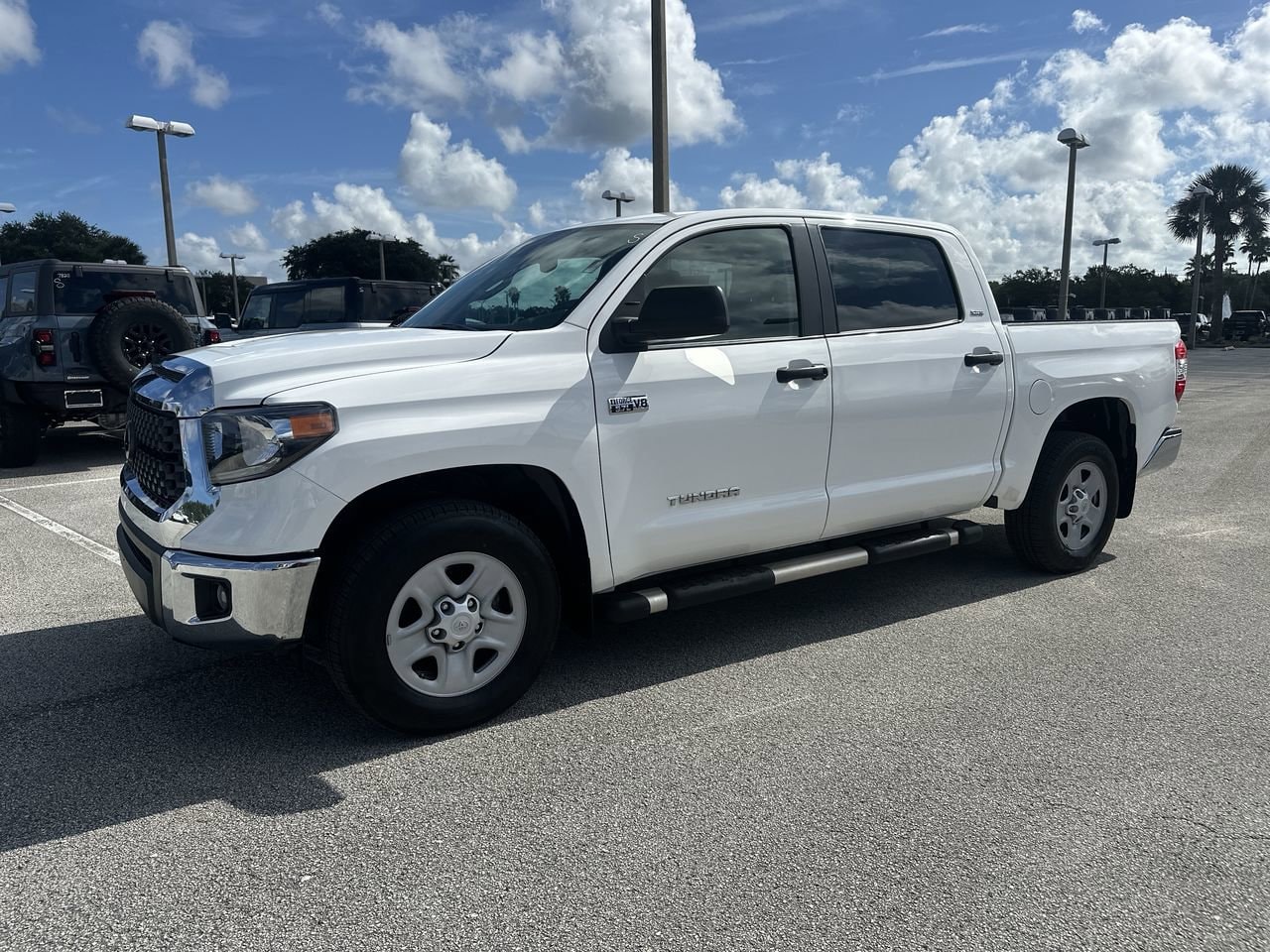 Used 2021 Toyota Tundra SR5 with VIN 5TFEY5F17MX288804 for sale in Orlando, FL