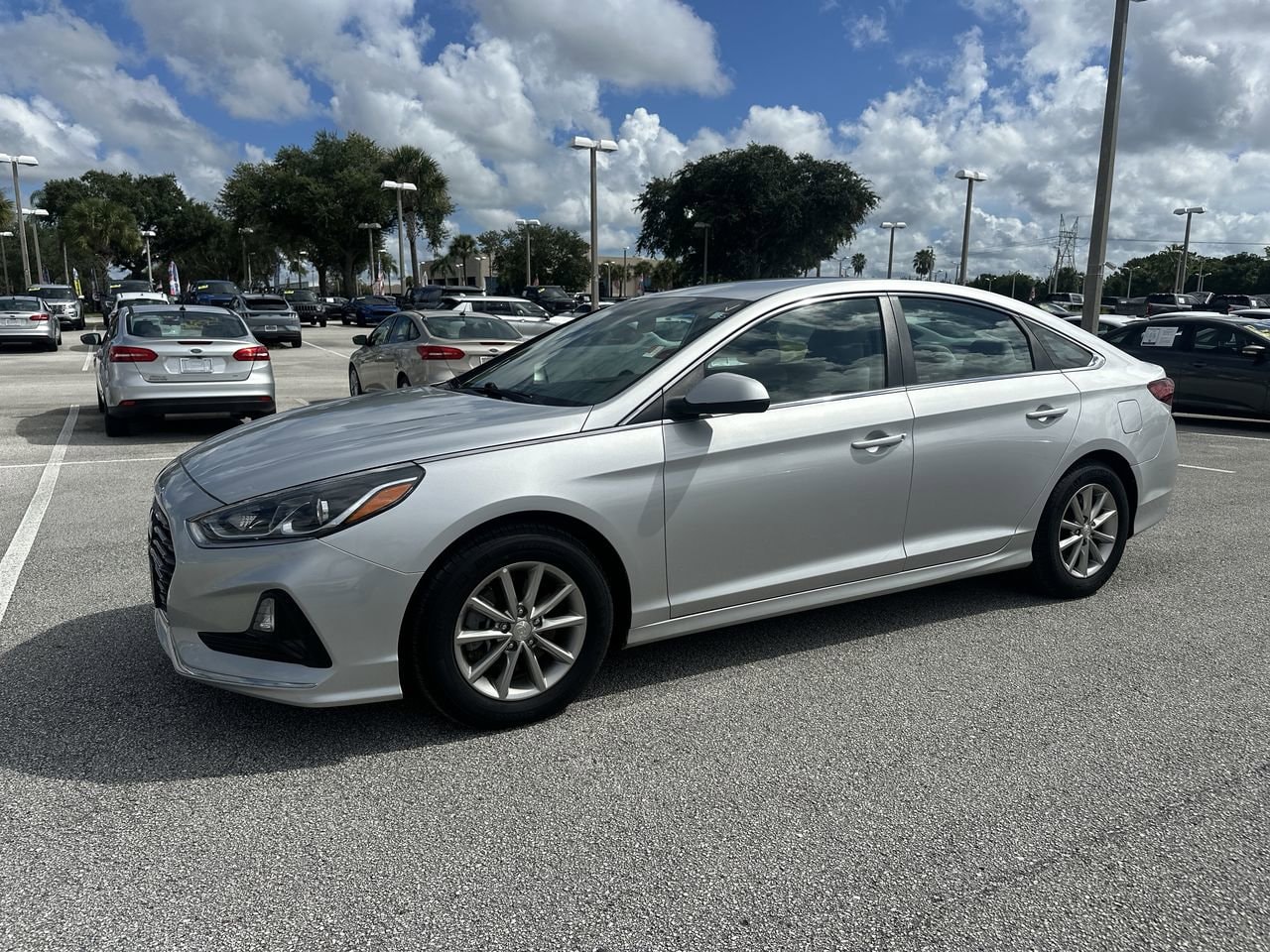 Used 2018 Hyundai Sonata Eco with VIN 5NPE24AA9JH707925 for sale in Orlando, FL