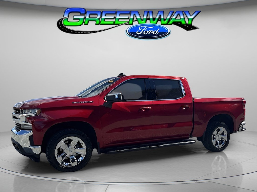 Used 2021 Chevrolet Silverado 1500 LT Crew Cab Pickup
