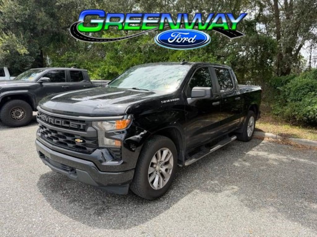 Used 2022 Chevrolet Silverado 1500 Custom Crew Cab Pickup