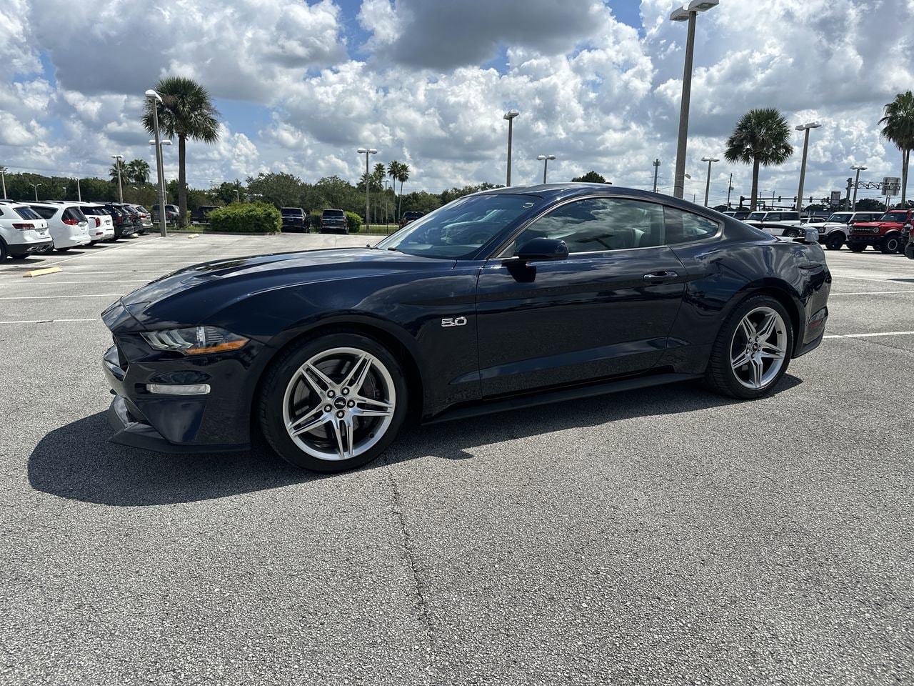 Used 2021 Ford Mustang GT Premium with VIN 1FA6P8CF9M5125999 for sale in Orlando, FL