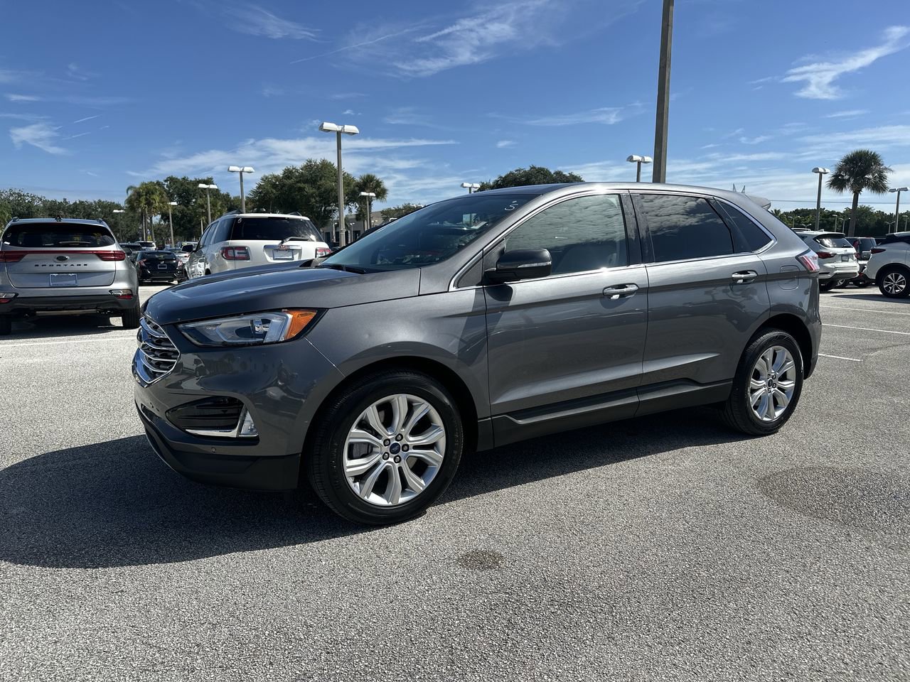 Certified 2022 Ford Edge Titanium with VIN 2FMPK4K9XNBA31642 for sale in Orlando, FL