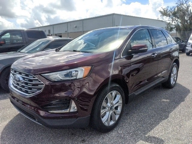 Used 2022 Ford Edge Titanium with VIN 2FMPK4K95NBA35758 for sale in Orlando, FL