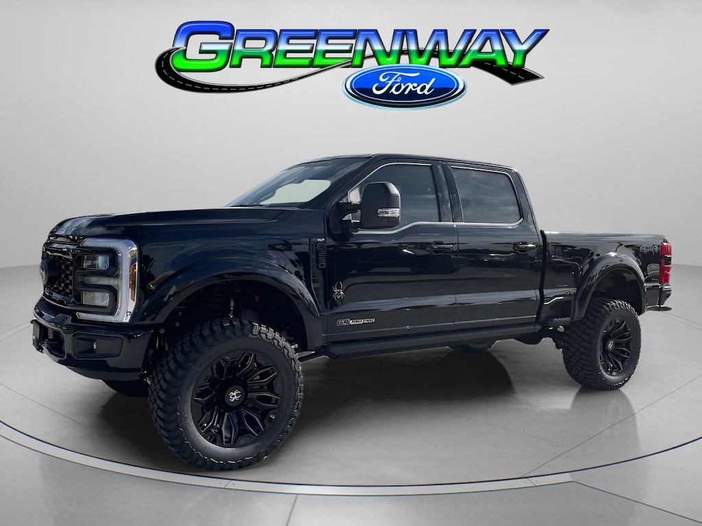 New 2026 Ford Super Duty F-250 SRW Black Widow Lift Crew Cab Pickup