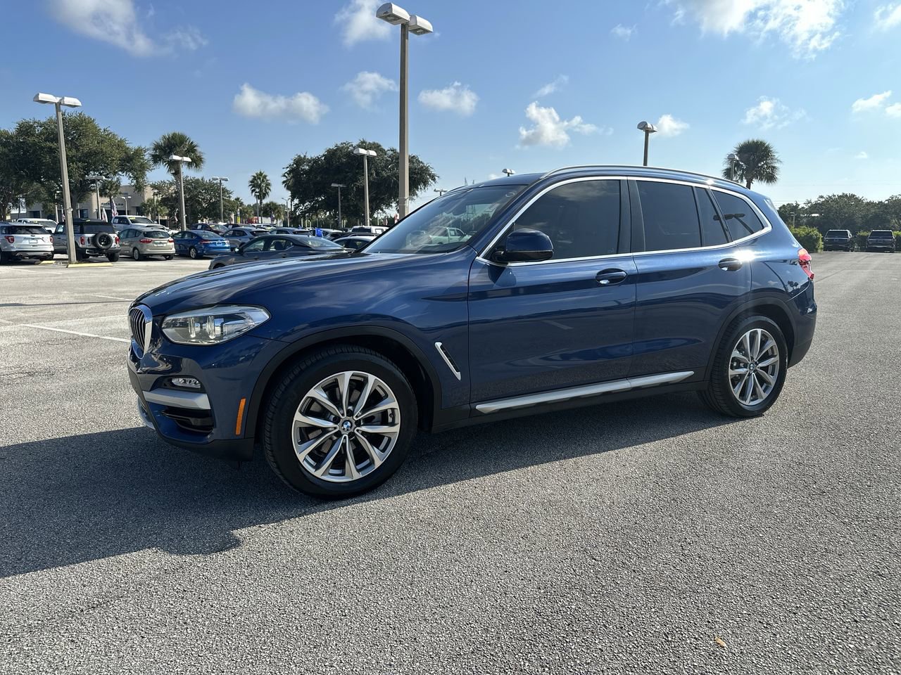 Used 2019 BMW X3 30i with VIN 5UXTR7C59KLE94042 for sale in Orlando, FL