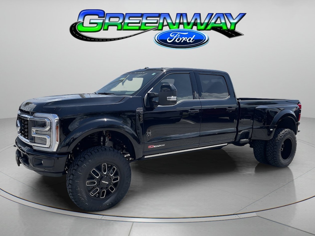 New 2026 Ford Super Duty F-350 DRW Black Widow Lift Crew Cab Pickup