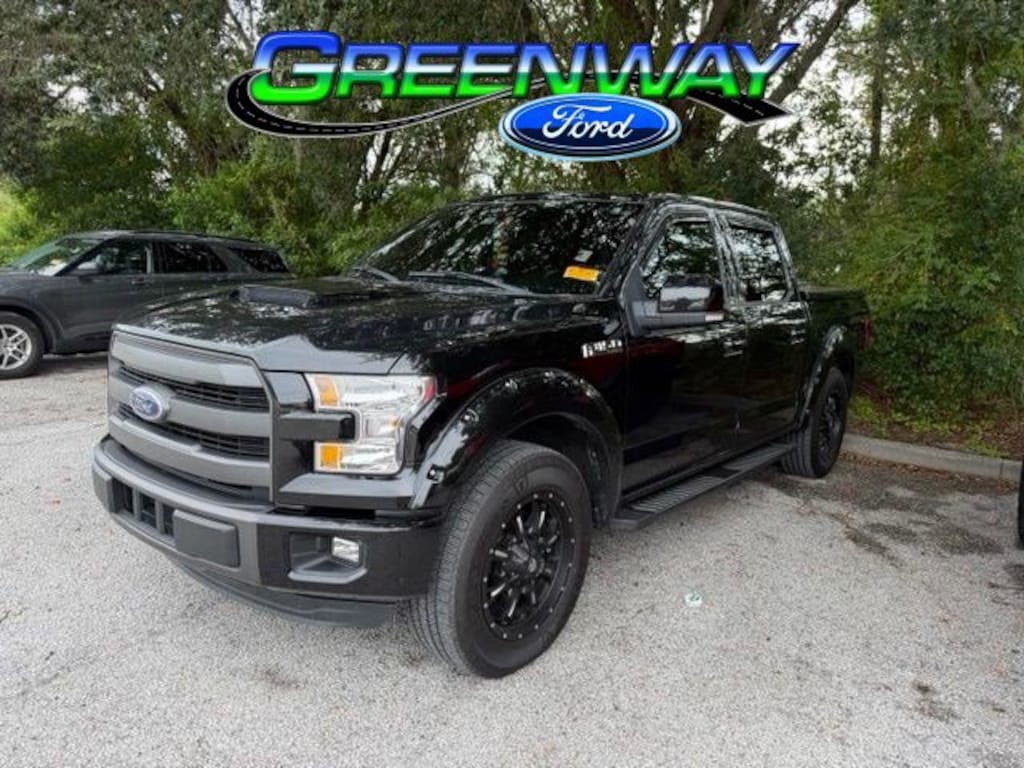 Used 2015 Ford F-150 Lariat Crew Cab Pickup