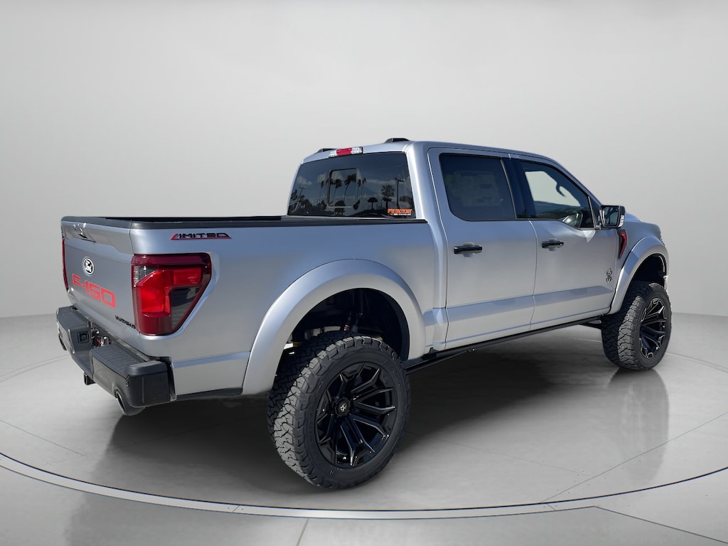 New 2026 Ford F-150 Black Widow Limited Lift Crew Cab Pickup