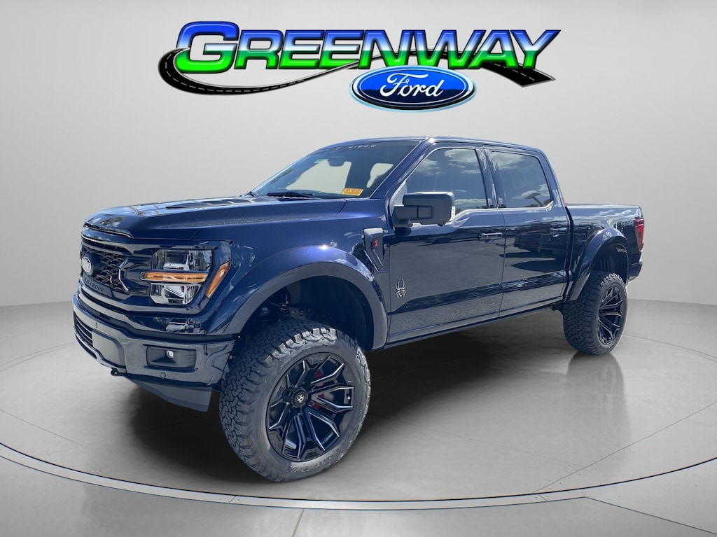 New 2026 Ford F-150 Black Widow Lift Crew Cab Pickup