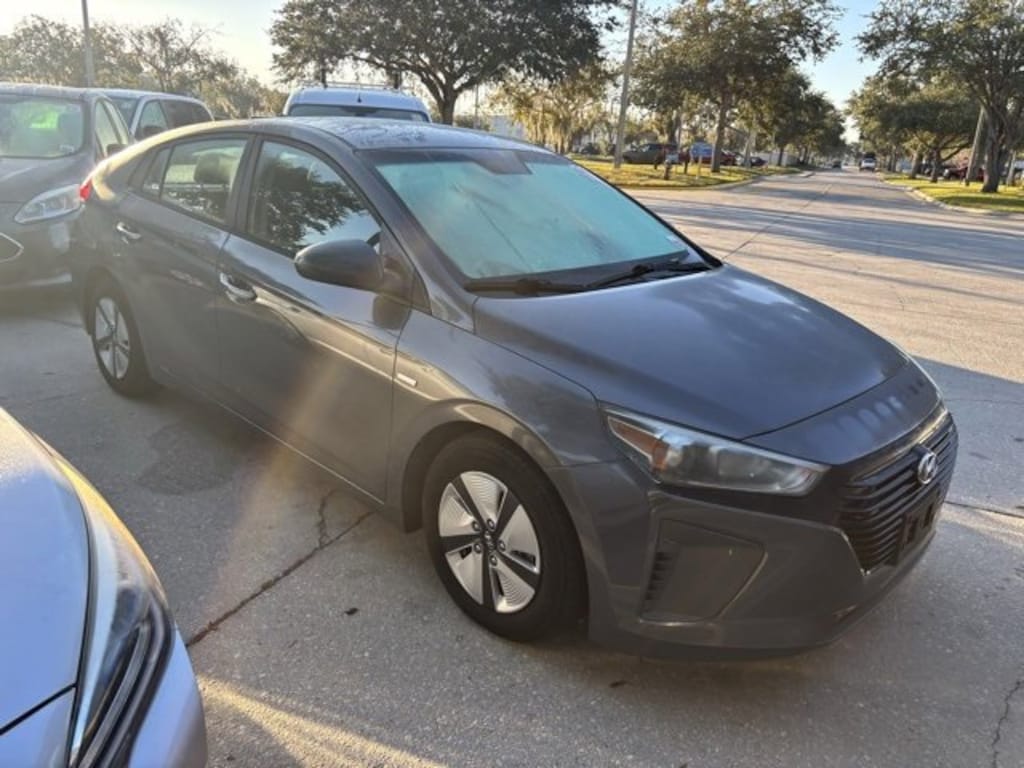 Used 2018 Hyundai IONIQ Hybrid Blue Hatchback