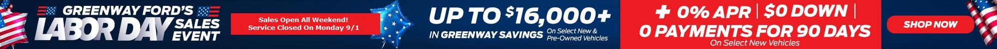 Labor Day Sales Event