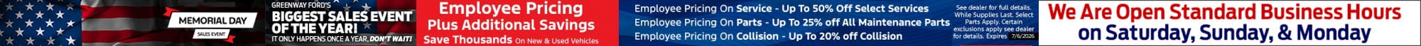 Employee Pricing