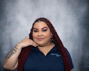 Staff member Iris Perdomo from 64cb0b0c33e6