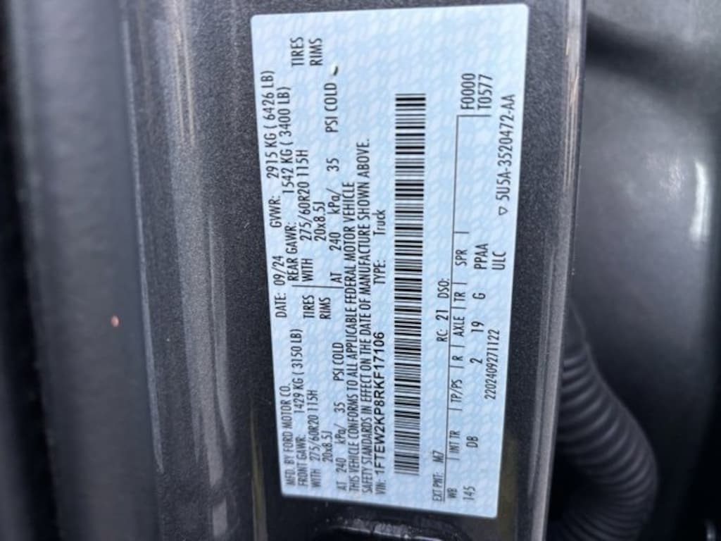 Used 2024 Ford F-150 STX Crew Cab Pickup