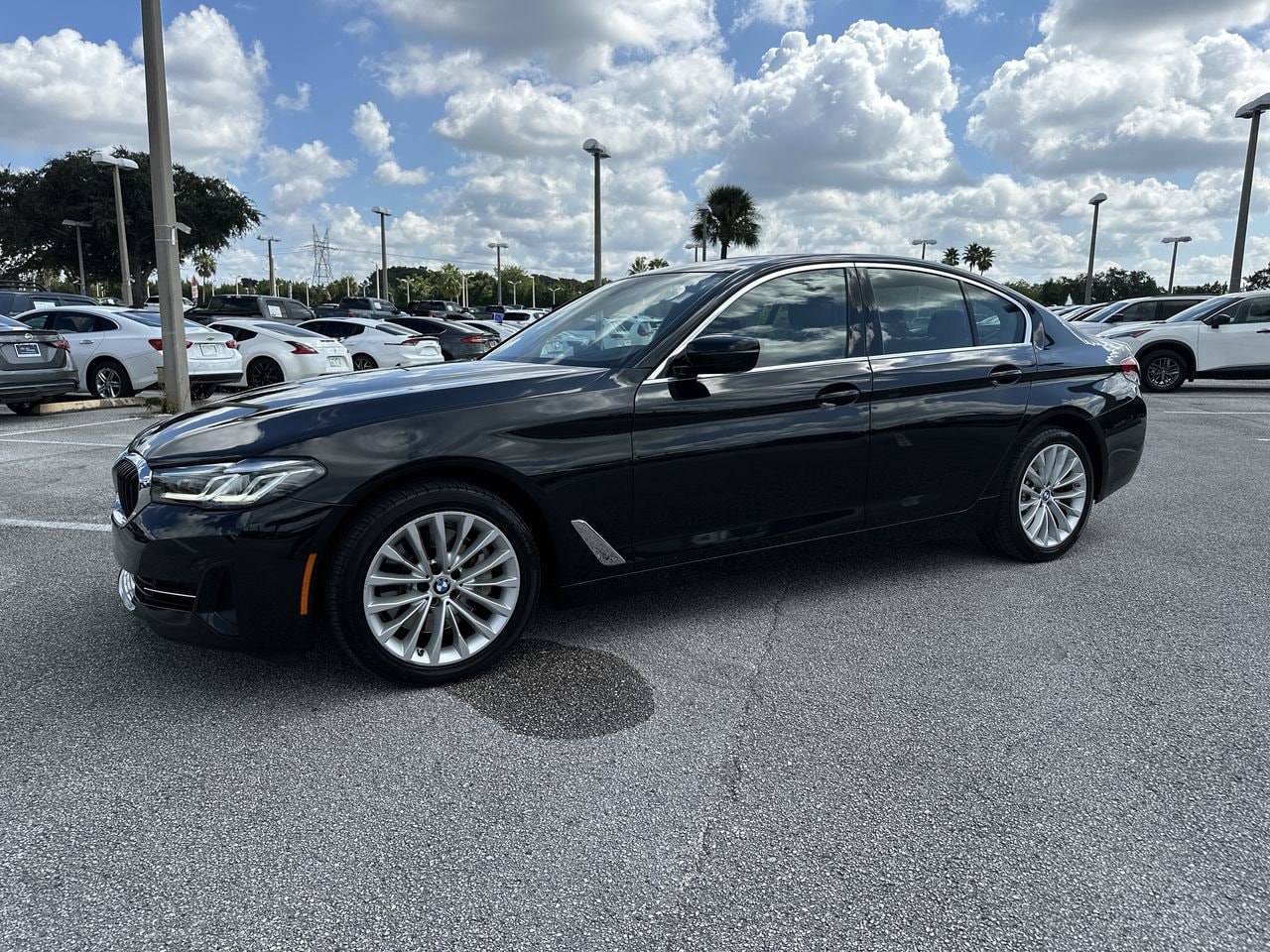 Used 2022 BMW 5 Series 530i with VIN WBA53BH01NCK16147 for sale in Orlando, FL