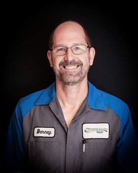 Staff member Barney Blackburn from 326e18131573