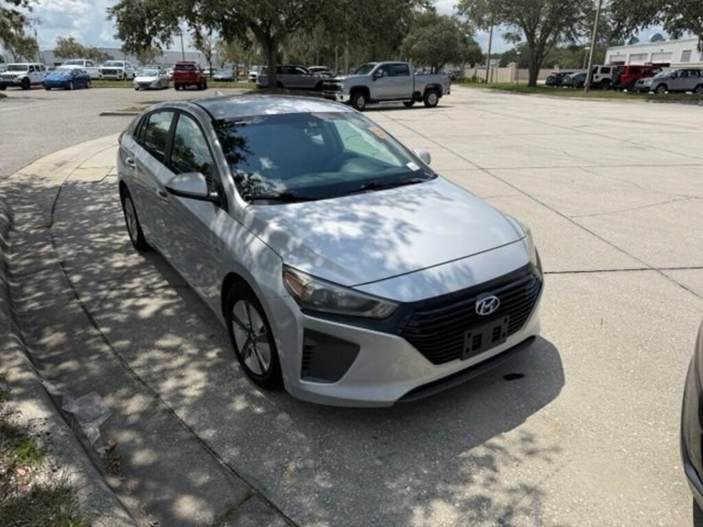 Used 2018 Hyundai IONIQ Hybrid Blue Hatchback
