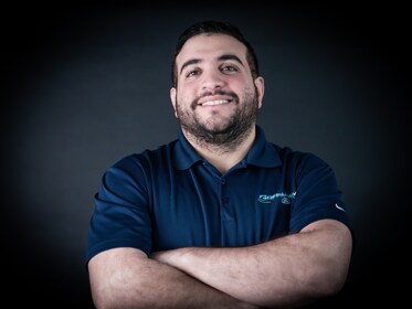 Staff member Hassan Abadi from dcf01c0fcc7e