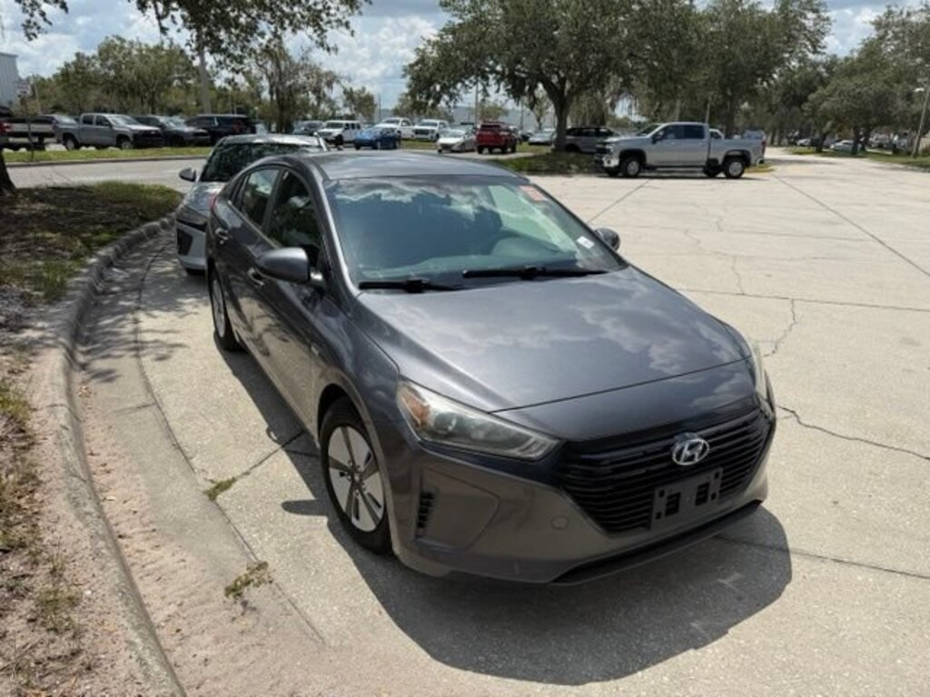 Used 2018 Hyundai IONIQ Hybrid Blue Hatchback