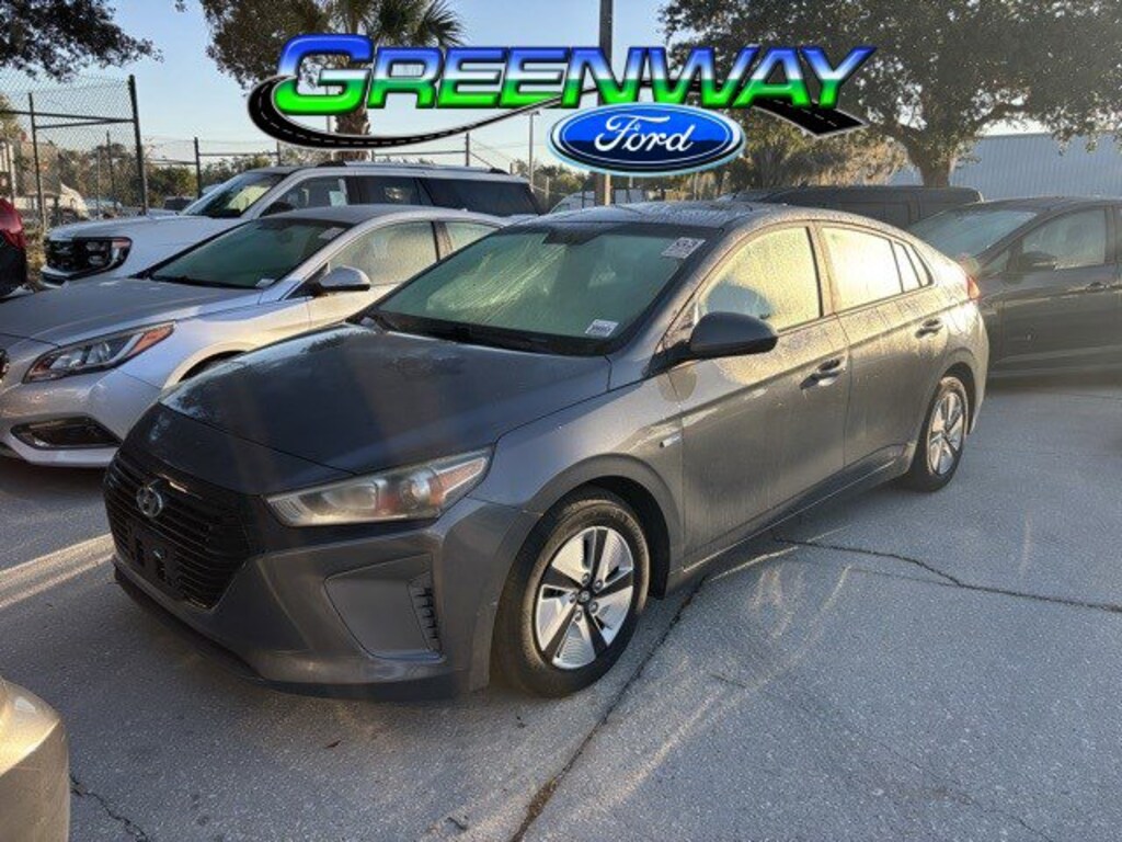 Used 2018 Hyundai IONIQ Hybrid Blue Hatchback