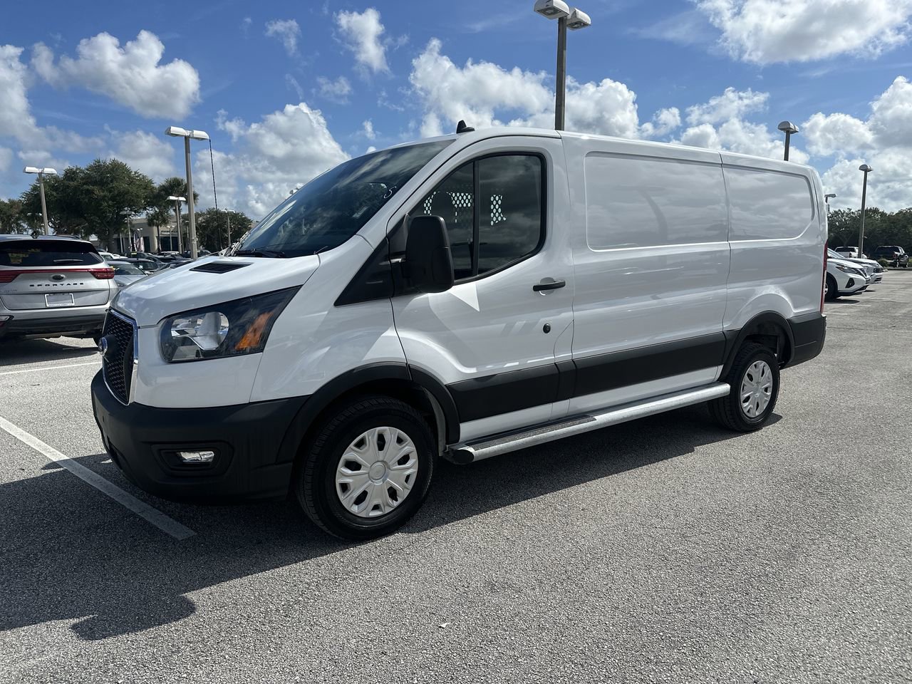 Used 2023 Ford Transit Van Base with VIN 1FTBR1Y87PKB90005 for sale in Orlando, FL