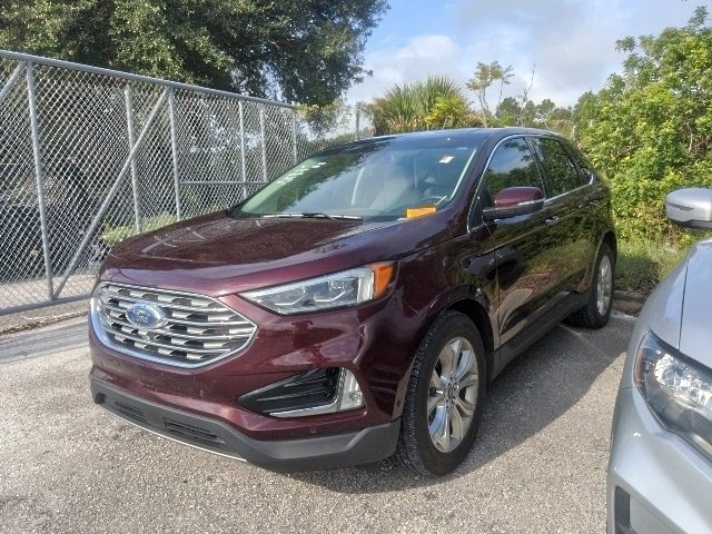 Used 2020 Ford Edge Titanium with VIN 2FMPK3K95LBA75295 for sale in Orlando, FL