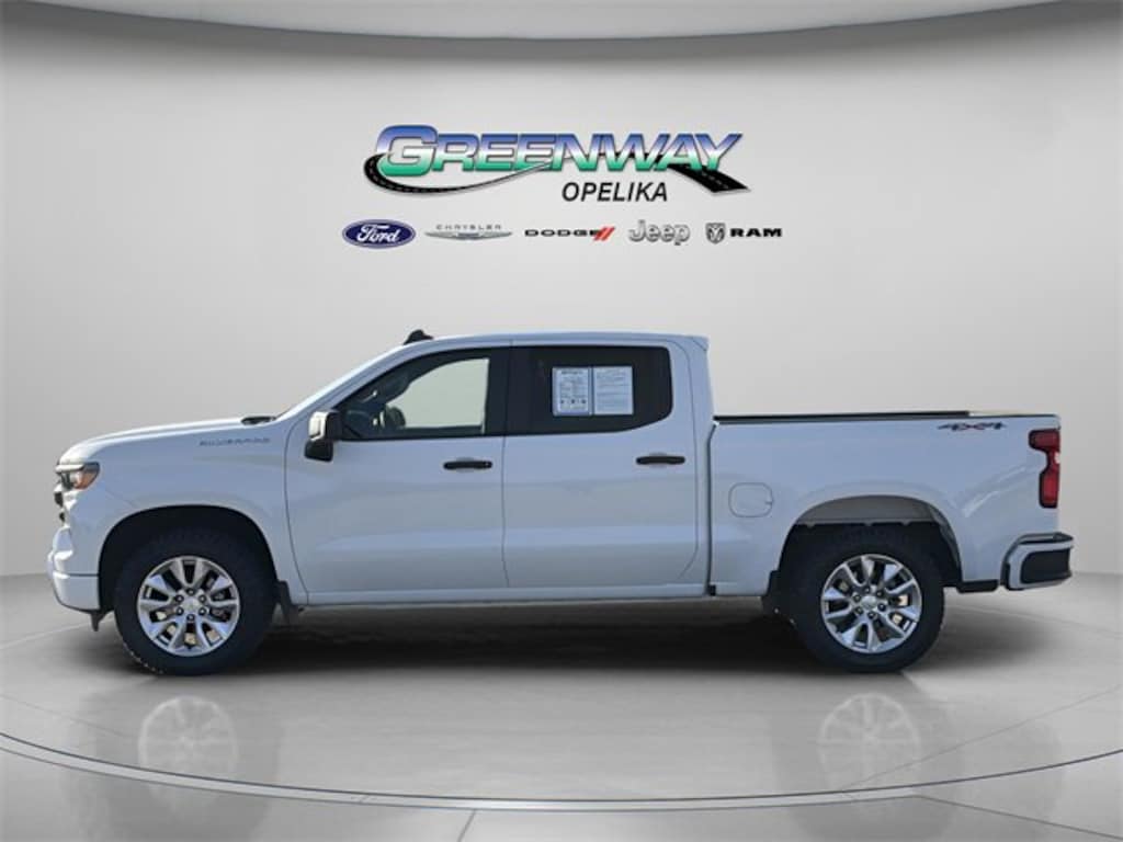 Used 2024 Chevrolet Silverado 1500 Custom Crew Cab Pickup