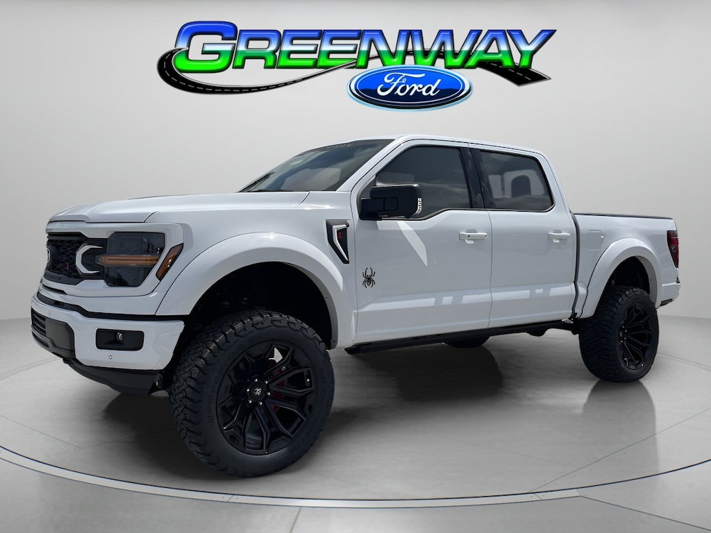 New 2026 Ford F-150 Black Widow Lift Crew Cab Pickup