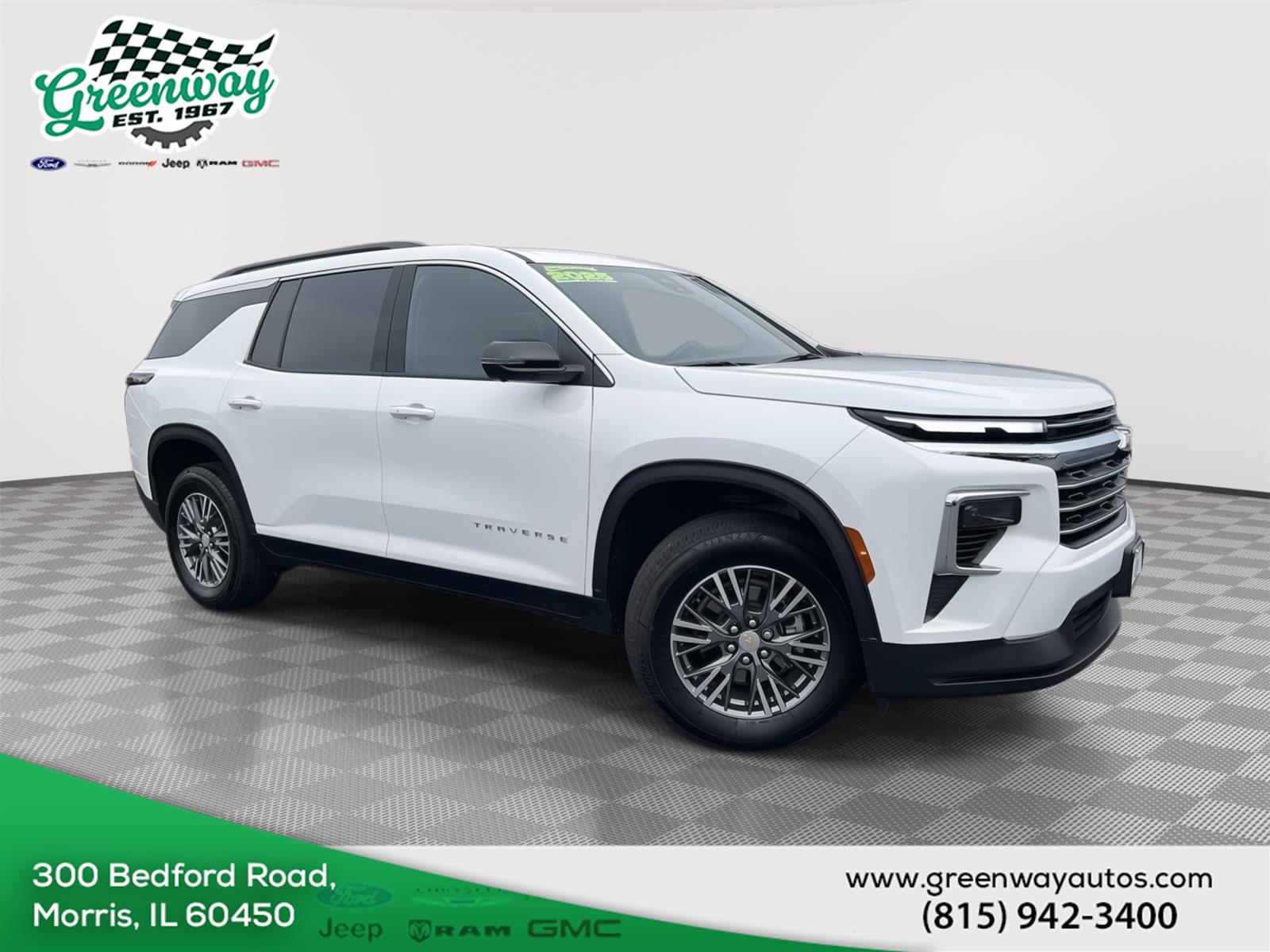 Used 2025 Chevrolet Traverse AWD LT SUV