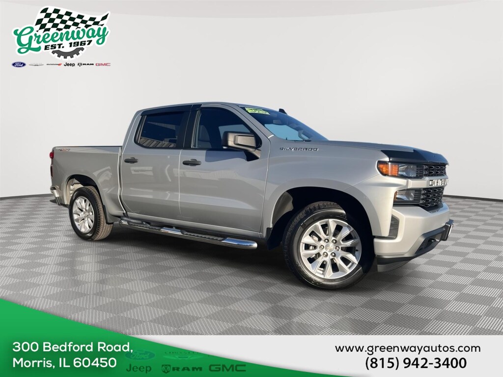 Used 2020 Chevrolet Silverado 1500 Custom Truck
