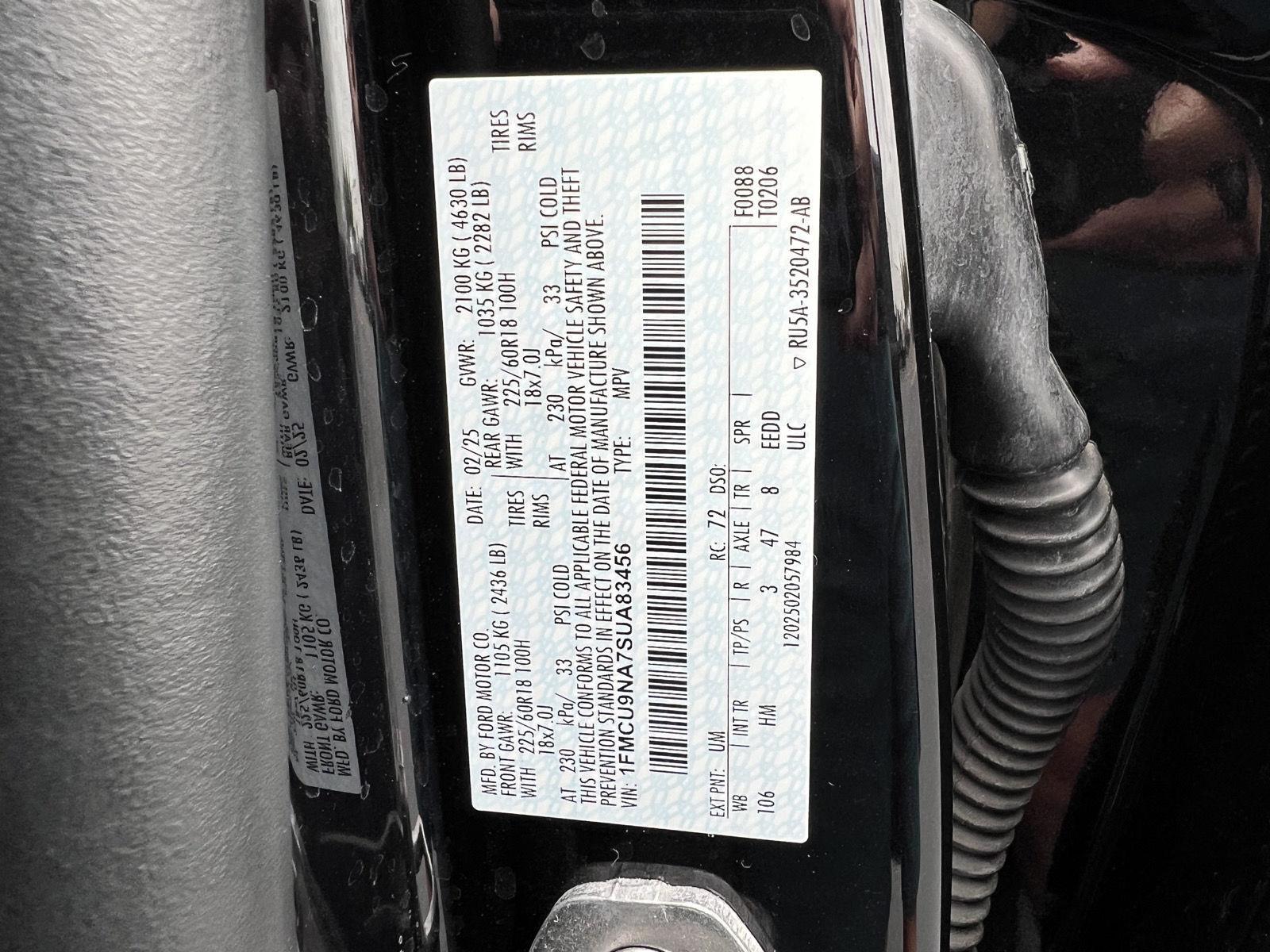 2025 Ford Escape ST-Line Select - Photo 47