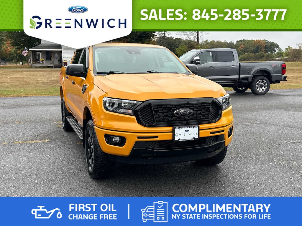 Used 2021 Ford Ranger XLT 4WD Supercrew 5 Box Truck SuperCrew