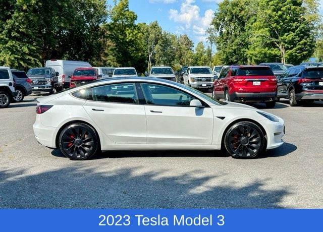 Used 2023 Tesla Model 3 Performance with VIN 5YJ3E1EC7PF500126 for sale in Greenwich, NY