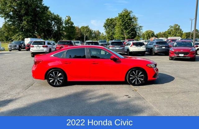 Used 2022 Honda Civic EX with VIN 2HGFE1F70NH304326 for sale in Greenwich, NY