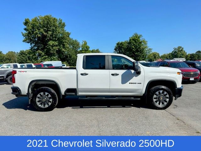 Used 2021 Chevrolet Silverado 2500HD Custom with VIN 1GC4YME7XMF159635 for sale in Greenwich, NY