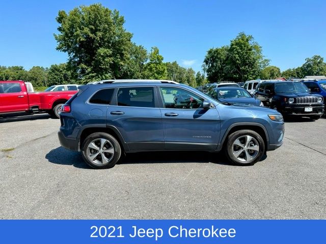 Used 2021 Jeep Cherokee Limited with VIN 1C4PJMDX2MD210060 for sale in Greenwich, NY