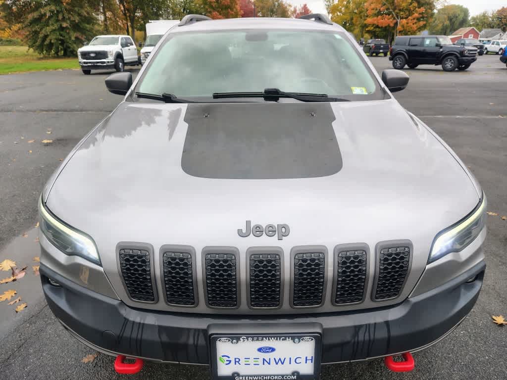 Used 2020 Jeep Cherokee Trailhawk with VIN 1C4PJMBN1LD623541 for sale in Greenwich, NY