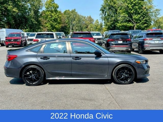 Used 2022 Honda Civic Sport with VIN 2HGFE2F54NH537338 for sale in Greenwich, NY