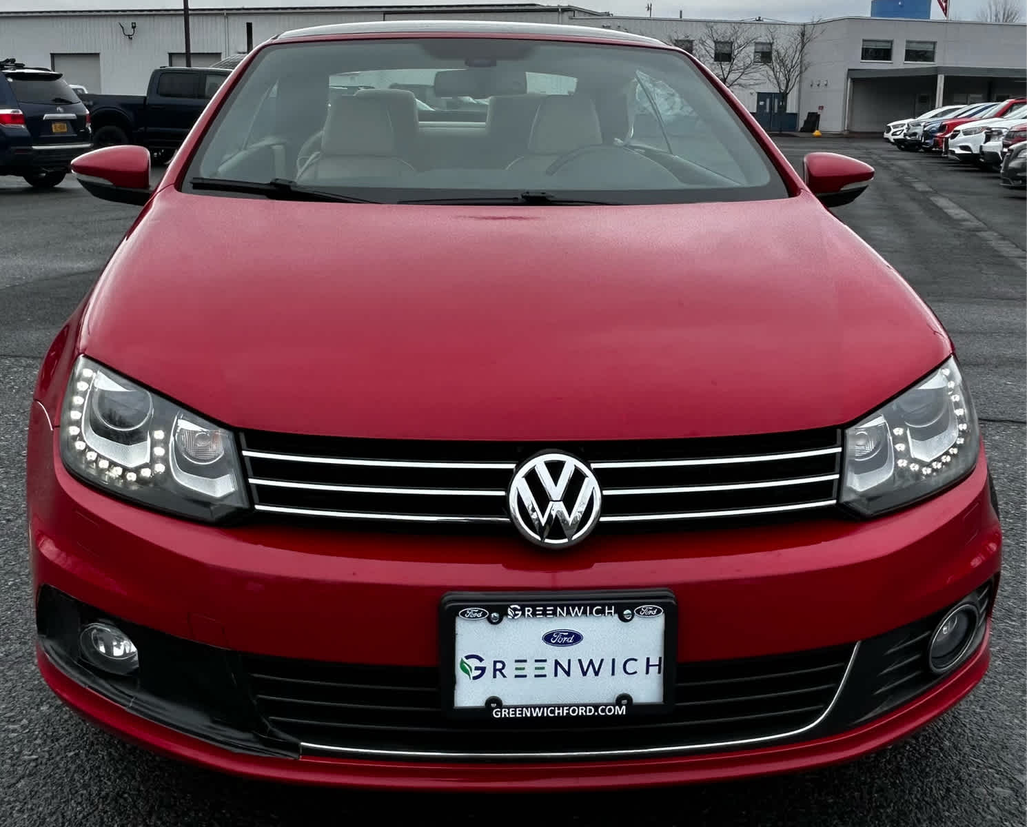 Used 2014 Volkswagen Eos Executive with VIN WVWFW8AH4EV000749 for sale in Greenwich, NY